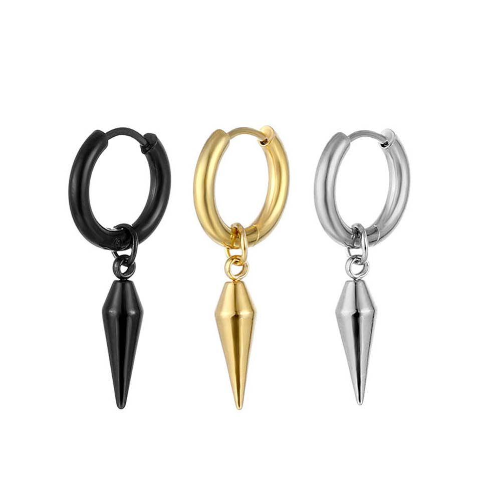 Khuyên Tai Dạng Vòng Phong Cách Gothic Hàn Quốc Cho Nữ MXMUSTY