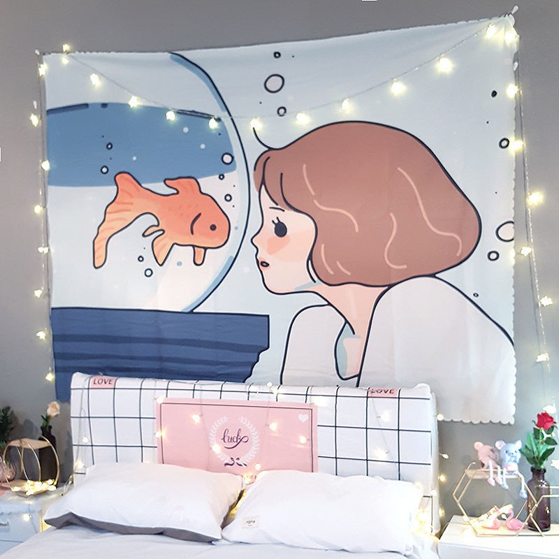 Tấm Vải Treo Tường Trang Trí Nhà Cửa