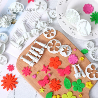 Set 33 dụng cụ tạo hình fondant làm bánh