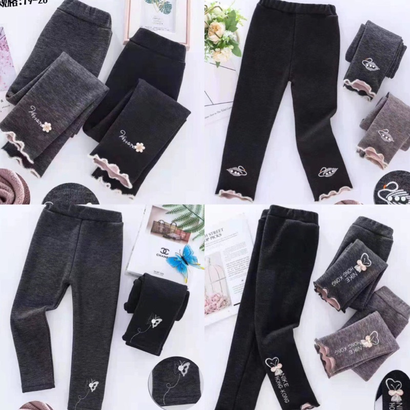 Quần legging lót lông siêu ấm