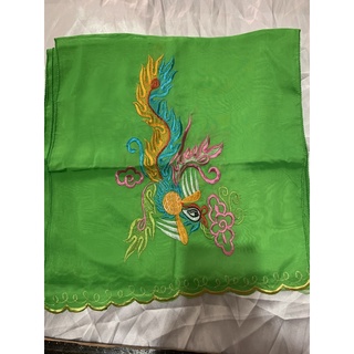 FREESHIP ĐAI hầu đồng hầu thánh 5 màu, đai van thêu phượng 2 đầu khăn, dài 3m2 vải van đẹp đủ màu