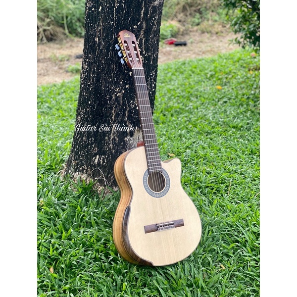 Đàn Guitar Classic Mã ST-CD2 Gỗ Điệp Vát Bavel Nguyên Tấm Chính Hãng ST.Real Guitar Sài Thành