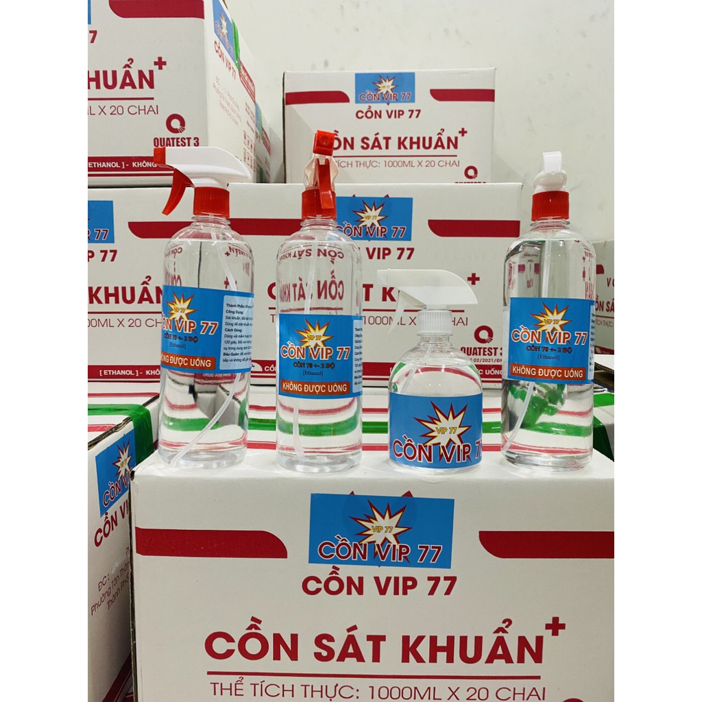 CỒN VIP 77 HƯƠNG THƠM CHANH XẢ (MỚI)