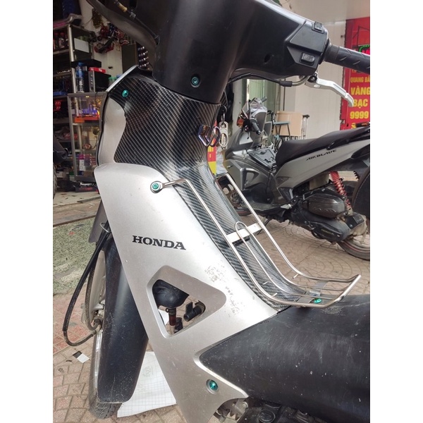 Dacel carbon vân bóng , nhám làm đẹp chống xước cho xe máy , ô tô dài 60cm rộng 1m