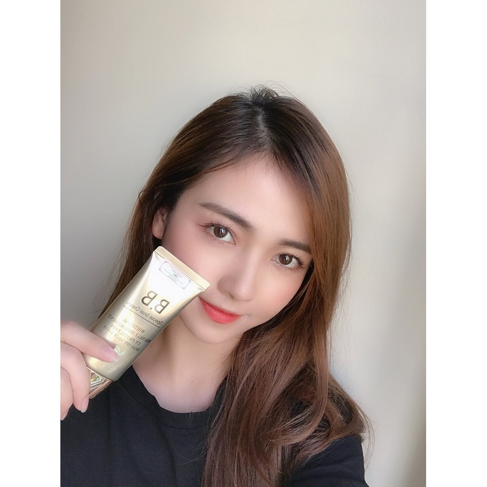 [ Hàng Chính Hãng] [ Bộ 2 Hộp] Kem Nền Siêu Mịn Lâu Trôi Tự Nhiên Ôc Sên BB Cream Benew Hàn Quốc (50ml/ Hộp)