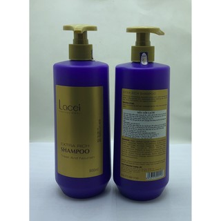 (Chính hãng) Dầu gội, xã Lacei Extra Rich phục hồi tóc hư tổn 800ml