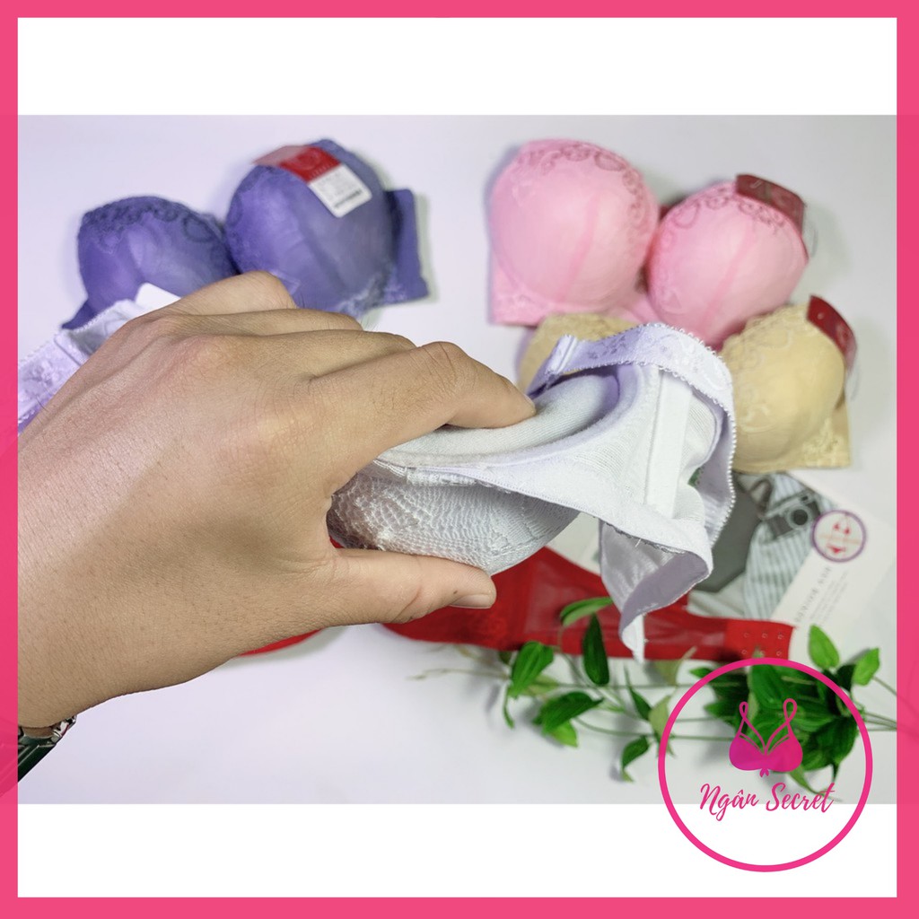 Áo ngực, áo lót nữ siêu nâng ngực, mút siêu dày MS817