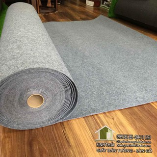 Thảm nỉ trải sàn màu xám - 1m²