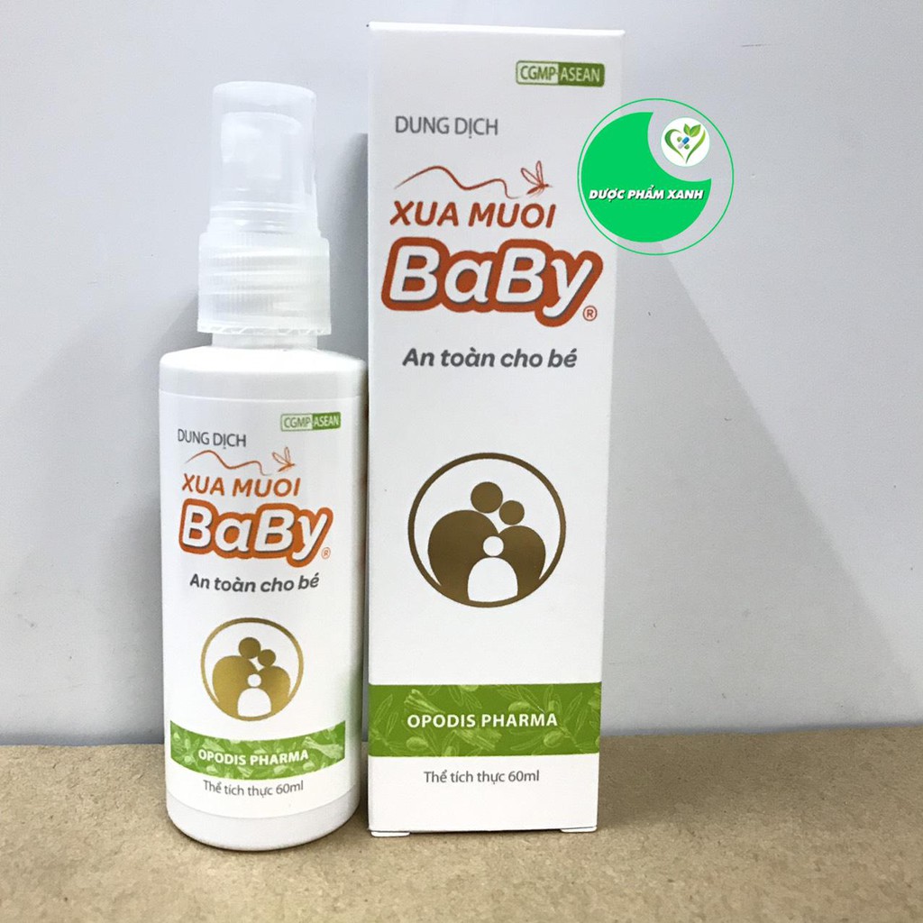 XUA MUỖI BABY (Chai 60ml) - OPODIS PHARMA