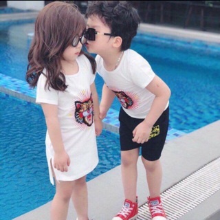 Combo 2 bộ quần áo trẻ em Gucci