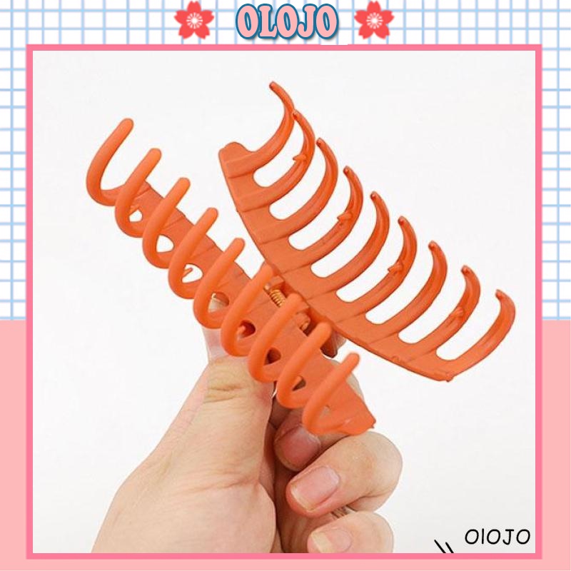 Kẹp Tóc Màu Nhám Thiết Kế Đơn Giản Dễ Thương