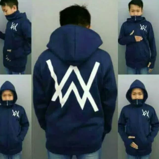 Áo Khoác Hoodie In Chữ Alan Walker Ninja Cho Bé