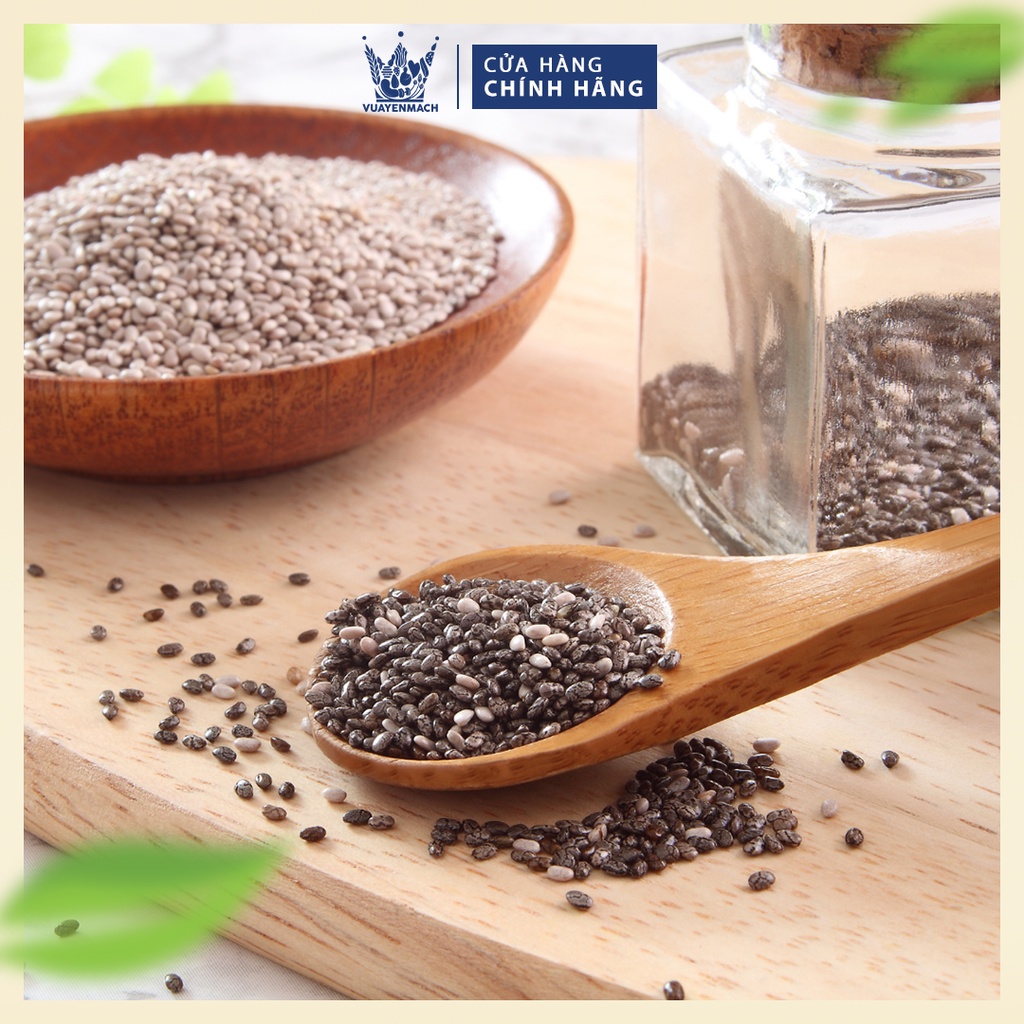 Hạt chia đen VUA YẾN MẠCH Nhập khẩu Paraquay Ăn kiêng Hữu cơ Organic Healthy