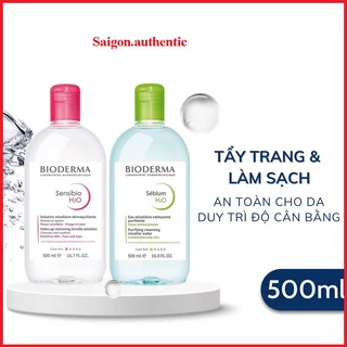 Nước tẩy trang Bioderma 100ml - 500ml - Hàng Chuẩn Auth