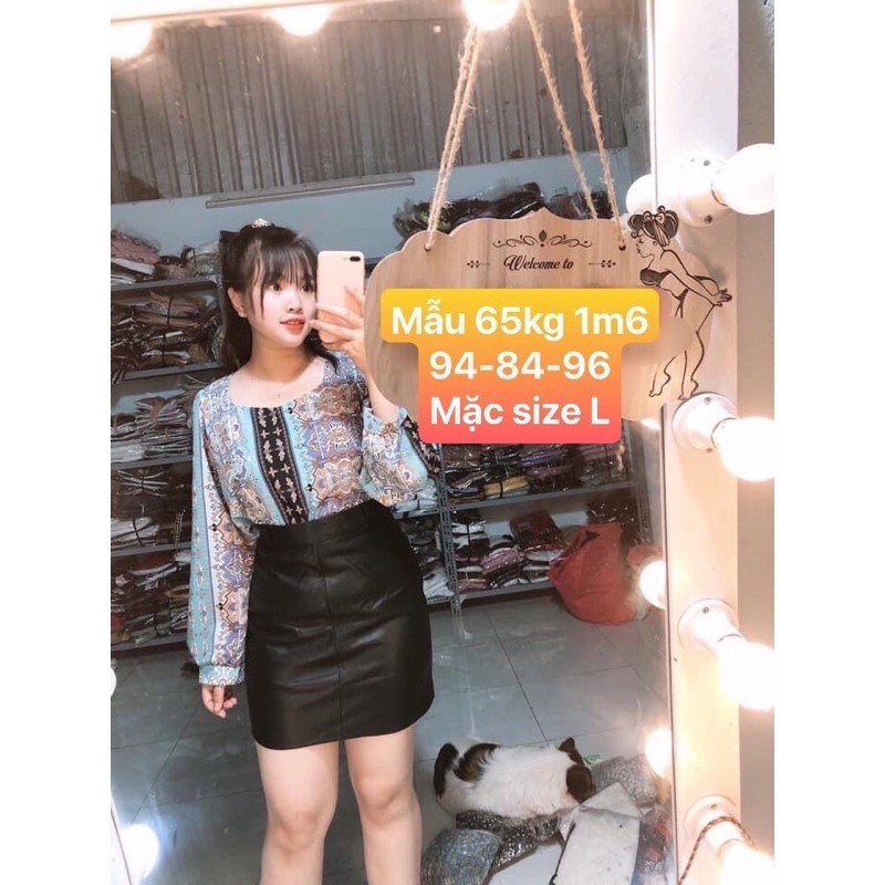 [Mã FAXANH55 giảm 10K đơn 50K] Váy da bigsize 60kg đến 90kg | BigBuy360 - bigbuy360.vn