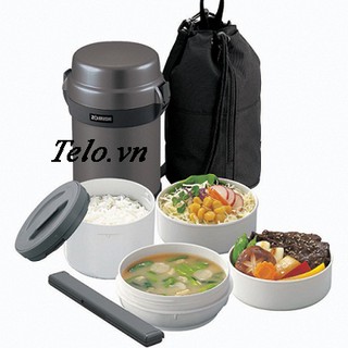 HỘP ĐỰNG GIỮ NHIỆT 4 NGĂN ZOJIRUSHI SL-JAF14-JA