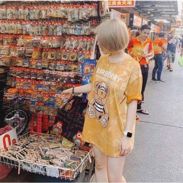 Áo phông nữ loang màu Burberry Thái Lan *
