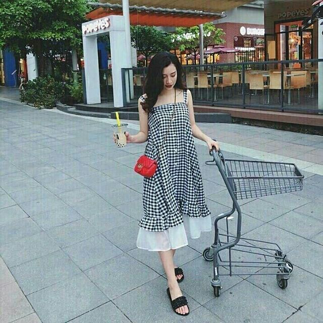 ĐẦM CARO VOAN PHỐI ĐUÔI CÁ