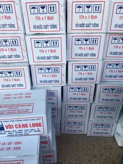 Vôi quét tường Càn Long  pha sẵn, thùng 2 kg