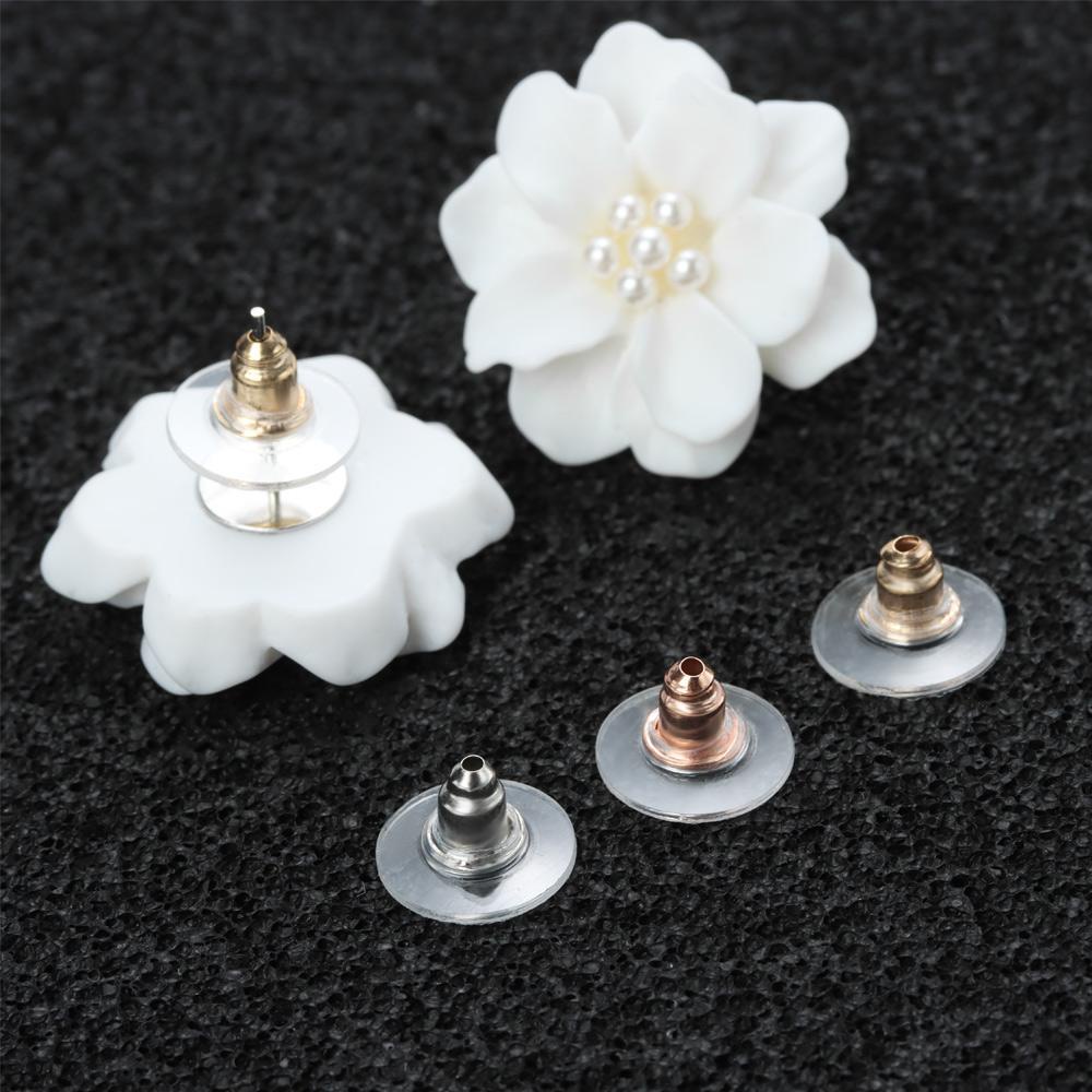 Bộ 100 Nút Chặn Mặt Sau Làm Trang Sức Thủ Công