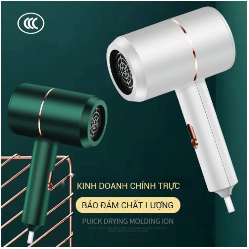 Máy sấy tóc 2 chiều nóng lạnh công suất lớn 2200W - Có thể gấp gọn