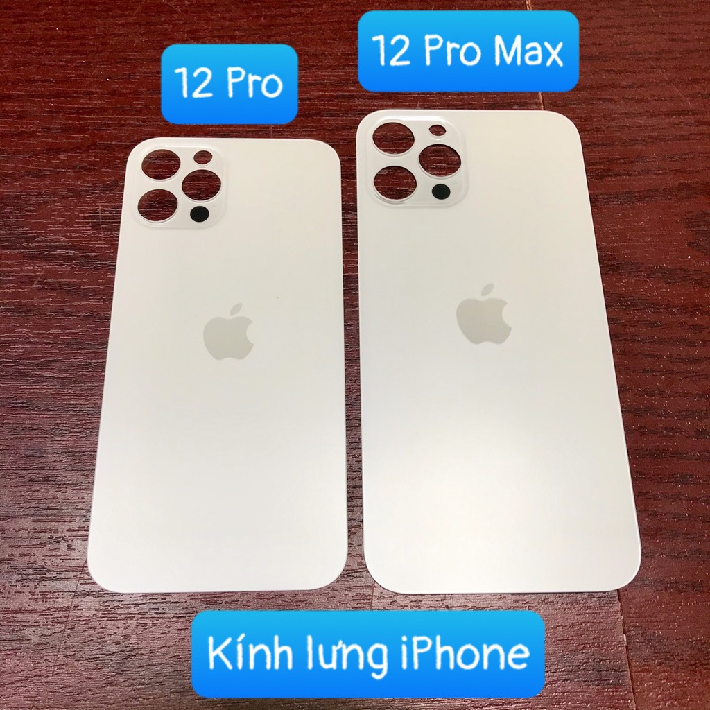 Kính lưng thay thế cho iPhone 12/ 12 Pro/ 12 pro max