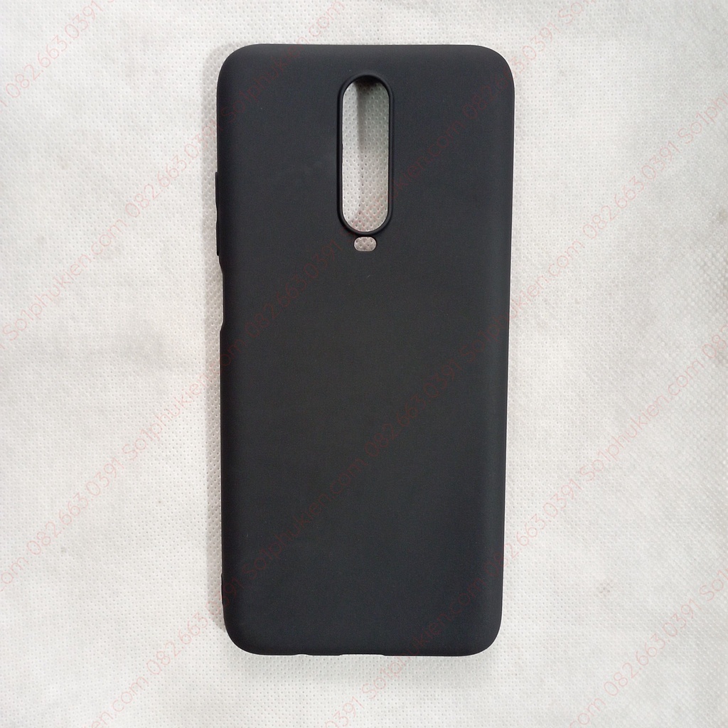 Ốp lưng Xiaomi K30 dẻo đen trơn, dẻo trong đục chống ố có viền gồ bảo vệ camera