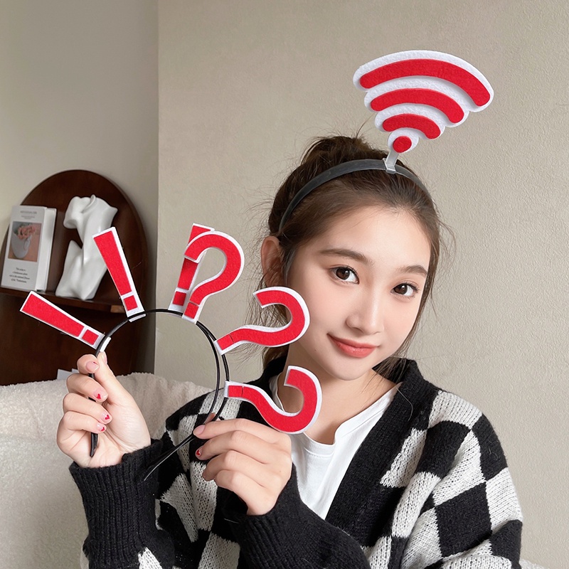 Cài tóc trang trí hình ký tự đáng yêu vui nhộn phong cách Hàn Quốc dành cho phái nữ