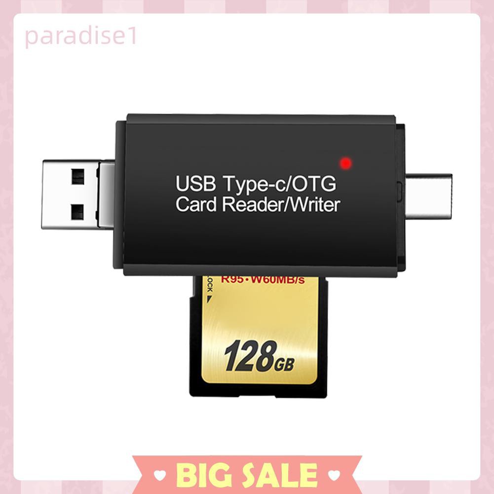 Đầu Đọc Thẻ Nhớ 3 Trong 1 Loại C USB Micro OTG | BigBuy360 - bigbuy360.vn