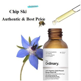 [Mã giảm giá mỹ phẩm chính hãng] Tinh dầu The Ordinary 100% Organic Cold Pressed Borage Seed Oil 30ml