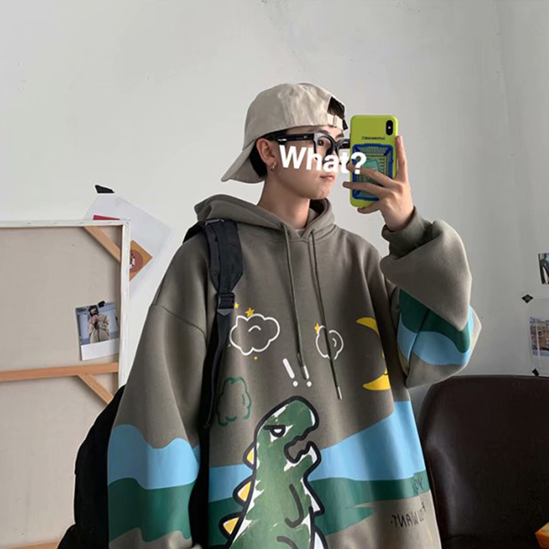 Áo Hoodie Dáng Rộng Thời Trang Nam Trẻ Trung Cao Cấp | BigBuy360 - bigbuy360.vn