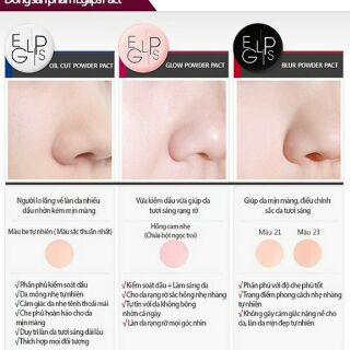 Phấn phủ Eglips Blur Powder Pact (vỏ đen)