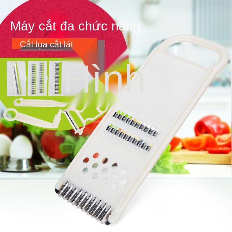 Máy cắt rau củ đa năng nhà bếp bào cải thái nhỏ khoai tây dưa chuột tạo tác xay