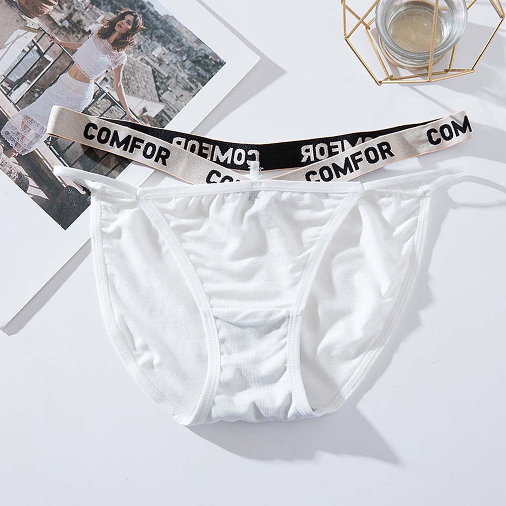 Quần Lót Thể Thao Co Giãn Có Dây In Chữ Phong Cách Âu Mỹ Quyến Rũ Cho Nữ | BigBuy360 - bigbuy360.vn