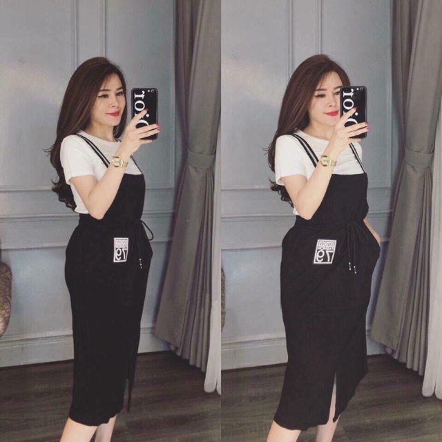 Set yếm + áo thun