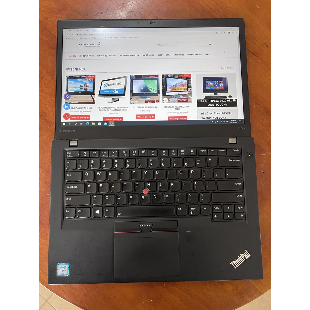 LAPTOP LENOVO THINKPAD T470S