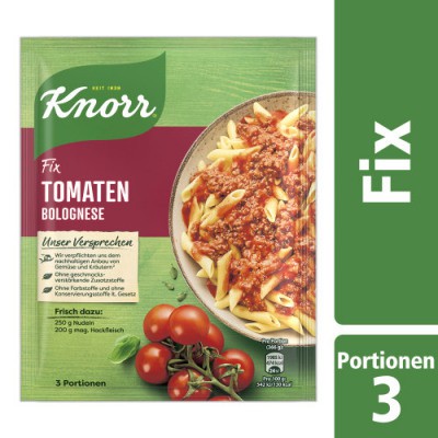 Gia vị sốt mì Knorr Fix Tomaten Bolognese 46g Nội Địa Đức