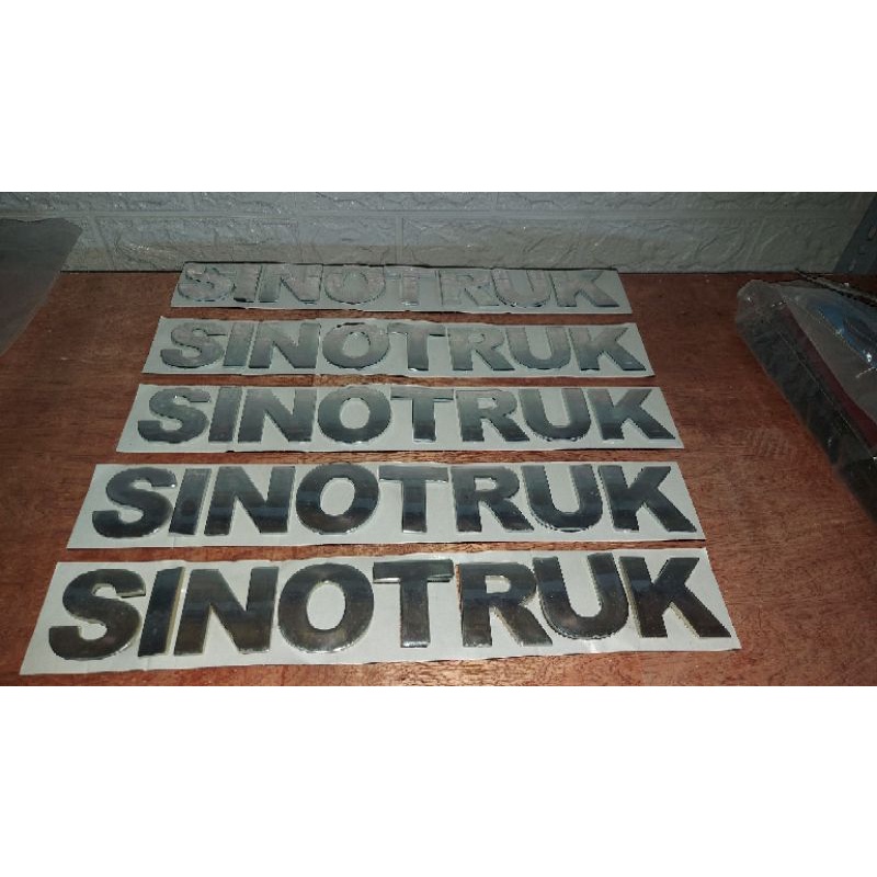 Tem chữ SiNoTruck