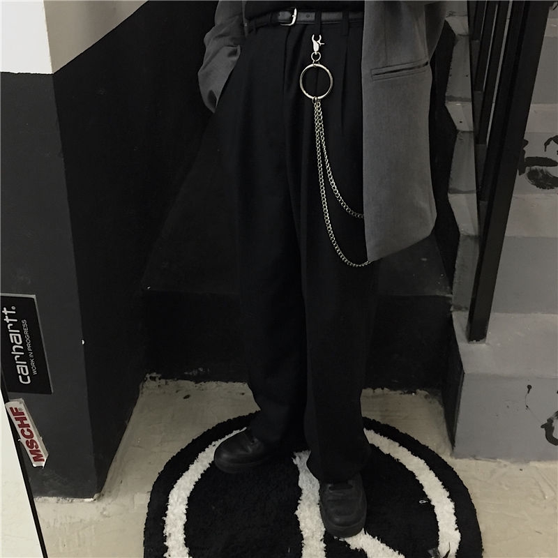 Dây xích 2201 kim loại đeo quần phong cách hip hop thời trang