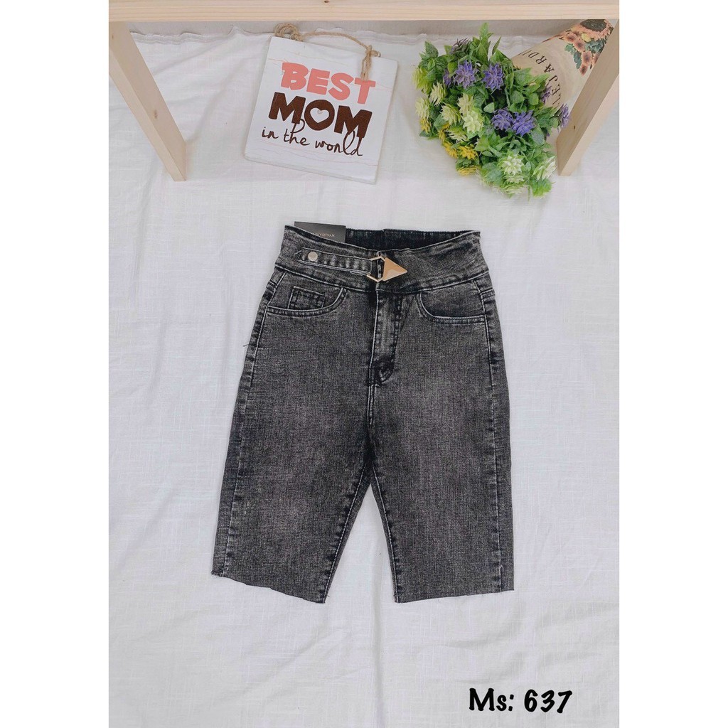 [ NL637 ] QUẦN JEAN NGỐ SKINNY GIÃN LỬNG NỮ PHỐI KHOEN TAM GIÁC CAO CẤP NITI ĐỦ SIZE ĐỦ MÀU XANH ĐẬM, XANH NHẠT, XÁM  ༷