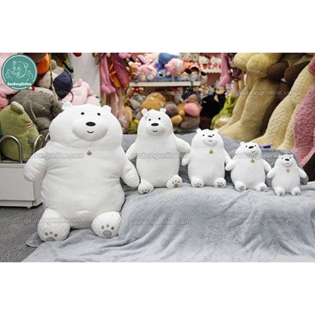 Gấu bông chúng tôi đơn giản là gấu - We bare bears | kích thước 20 cm-25 cm