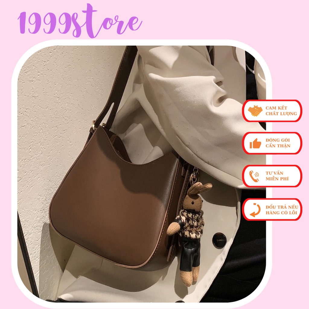 Túi xách nữ túi công sở phong cách Hàn Quốc ulzzang đeo vai da PU chống nước hàng quảng châu cao cấp 1999store_official