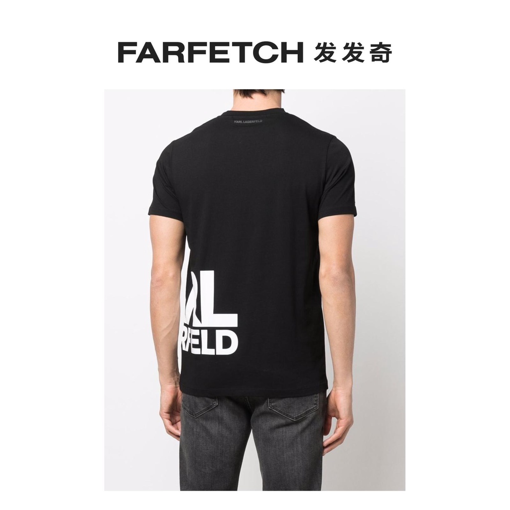 Áo Thun Tay Ngắn In logo KARL LAGERFELD Đơn Giản Thoáng Khí Thời Trang Cho Nam Và Nữ