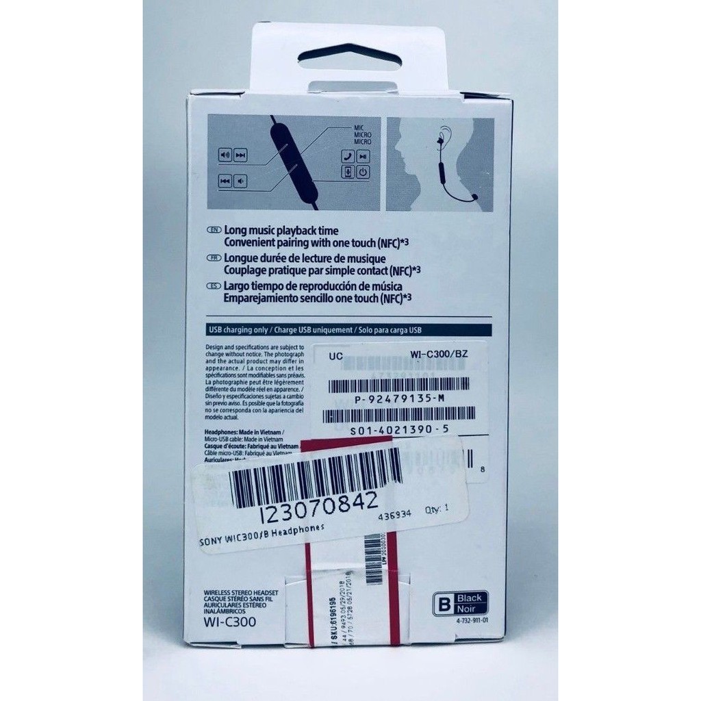 Tai nghe bluetooth Sony WI C300 ( WI-C300 ) | BigBuy360 - bigbuy360.vn