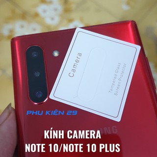 [Samsung Note 8/Note 9/Note 10/Note 10 Plus] Kính chống xước Camera
