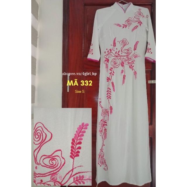 Áo dài nữ thêu, 1001 họa tiết và màu sắc ( thanh lý 1.2 )