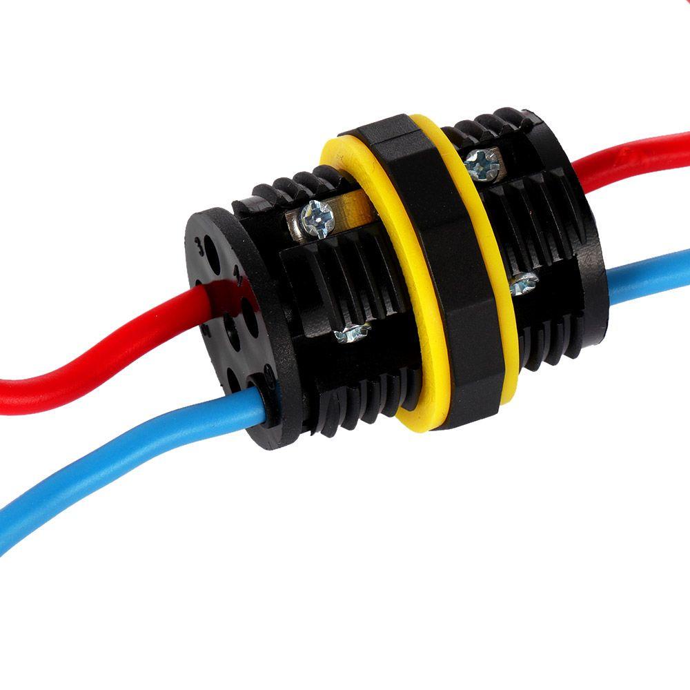 Đầu Nối Dây Cáp 2 / 3 / 4 / 5 Pin Chống Thấm Nước Siêu Bền Tiện Dụng