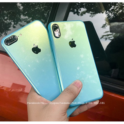 [IPHONE]Tấm Dán Skin mặt sau Magic Coral Ocean Blue FULL VIỀN Cho 5 6 7 8 6plus 7plus 8plus X XS XR XSMAX 11 PRO MAX