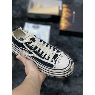 Giầy xveseel đen đế gỗ hàng siêu cấp ( full box + free ship )