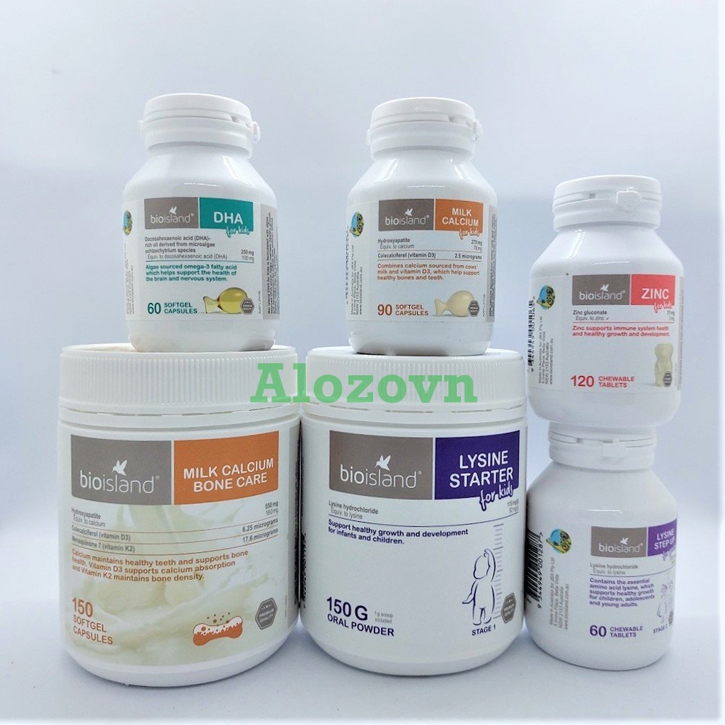 Viên Uống Hỗ Trợ Bổ Sung Canxi Bio Island Milk Calcium Bone Care 150 viên